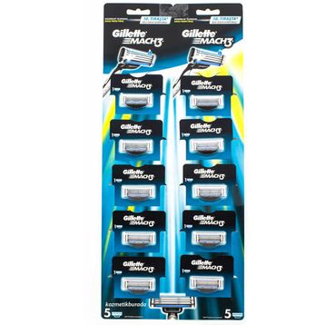 Gillette Mach-3 Yedek 10'lu Tıraş Bıçağı