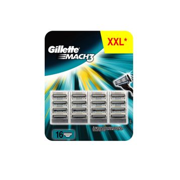 Gillette Mach3 16'lı Yedek Tıraş Bıçağı