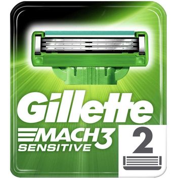 Gillette Mach3 Sensitive 2'li Yedek Tıraş Bıçağı