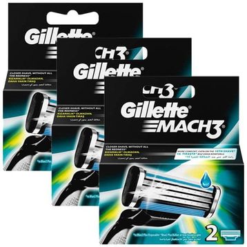 Gillette Mach3 Yedek 2 Adet Tıraş Bıçağı