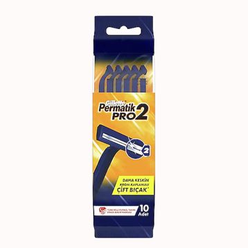 Gillette Permatik Pro 2 10'lu Tıraş Bıçağı