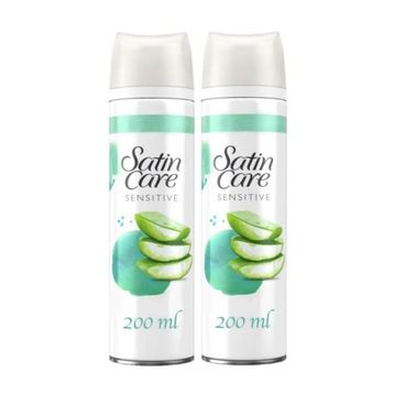 Gillette Satin Care Hassas 2x200 ml Tıraş Jeli