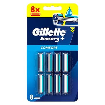 Gillette Sensor3+ Comfort 5 Adet 8'li Yedek Bıçak Başlığı