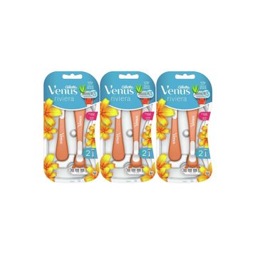 Gillette Venüs Kadın Riviera 6'lı Kullan At Tıraş Bıçağı