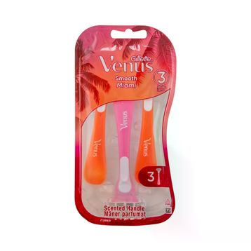 Gillette Venus Smooth Miami Kadın Kullan At 3'lü Tıraş Bıçakları