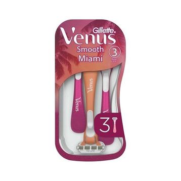 Gillette Venus Smooth Miami Kadın Kullan At 3'lü Tıraş Bıçakları