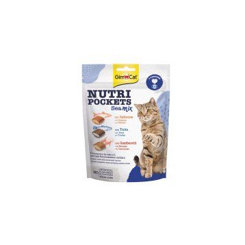 GimCat 150 gr Nutripockets Sea Mix Taurinli Kedi Ödül Maması