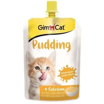 GimCat 150 gr Sütlü Kalsiyum İlaveli Kedi Ödül Pudingi