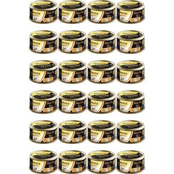 GimCat 24x70 gr Shinycat Fileto Tavuk Mango Konserve Kedi Maması