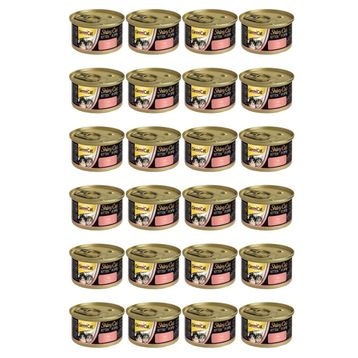GimCat 24x70 gr Shinycat Tavuklu Konserve Yavru Kedi Maması
