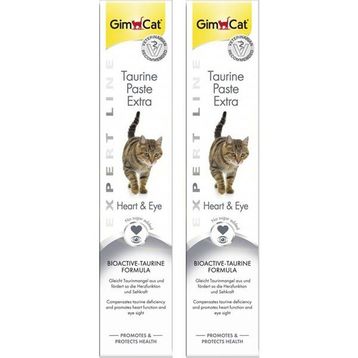 GimCat 2x50 gr Kalp ve Göz Sağlığı Destekleyici Taurinli Kedi Macunu