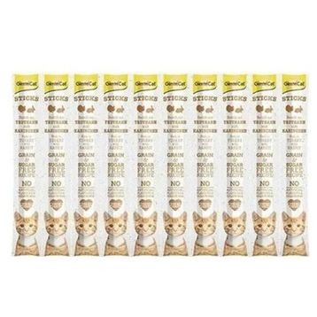 Gimcat 50 gr 10'lu Hindi Tavşan Etli Kedi Ödül Çubuğu