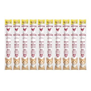 GimCat 50 gr Sticks Kümes Hayvanlı Çubuk Kedi Ödül Maması