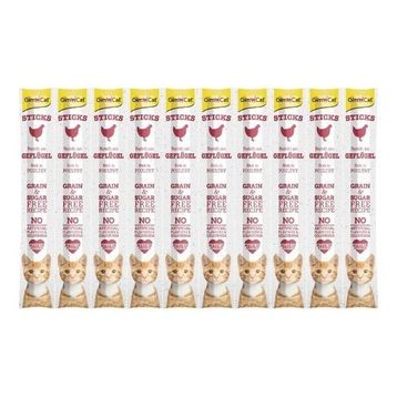 GimCat 50 gr Sticks Kümes Hayvanlı Çubuk Kedi Ödül Maması