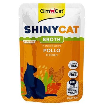 GimCat 70 gr Shinycat Pouch Tavuk Etli Yaş Kedi Maması