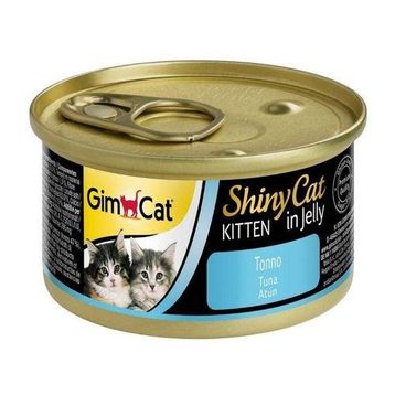 GimCat 70 gr Shinycat Tuna Balıklı Yavru Kedi Konsevesi