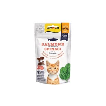 GimCat Crunchy 50 GR Somonlu ve Ispanaklı Kedi Ödül Maması