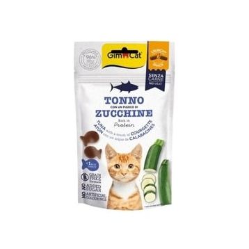 GimCat Crunchy 50 GR Ton Balıklı ve Kabaklı Kedi Ödül Maması