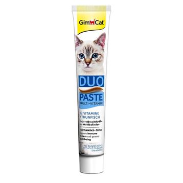 GimCat Duo Paste Ton Balıklı 12 Vitaminli 50 gr Kedi Macunu