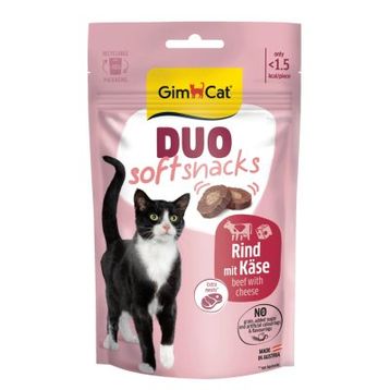 GimCat Duo Soft Shacks Sığır Etli ve Peynirli 50 gr Kedi Ödül Maması