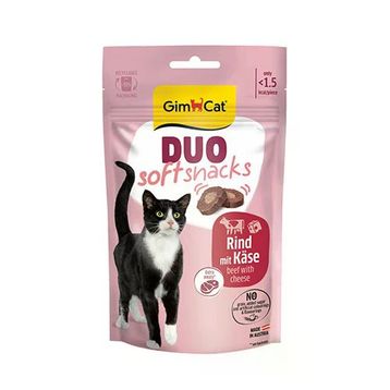 GimCat Duo Soft Shacks Sığır Etli ve Peynirli 50 gr Kedi Ödül Maması