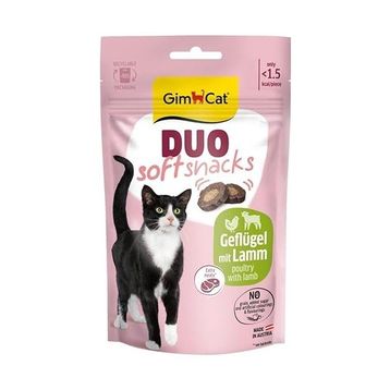 GimCat Duo Soft Snacks Poultry with Lamb 50 gr Kedi Ödülü