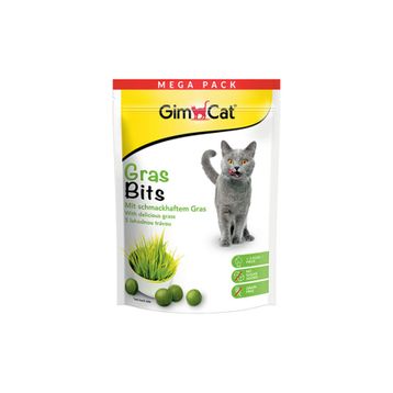 GimCat Gras-Bits 425 gr Çimen Aromalı Sindirim Sistemi Destekleyici Şekersiz Kedi Ödül Maması