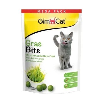 GimCat Gras-Bits 425 gr Tahılsız Şekersiz Kedi Ödül Tableti