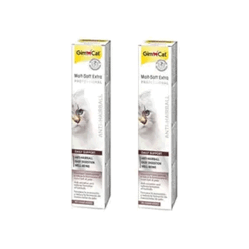 GimCat Malt Soft Extra Tüy Yumağı Kontrol 2x20 gr Kedi Macunu