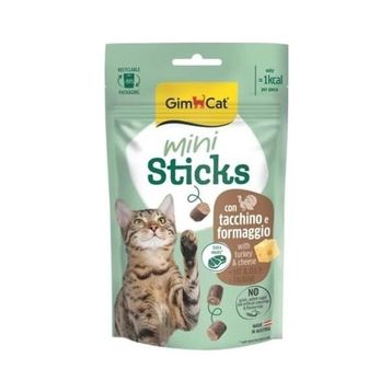 GimCat Mini Sticks Hindi ve Peynirli 50 gr Ödül Çubukları