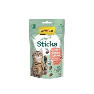 GimCat Mini Sticks Somonlu ve Kinoalı 50 gr Kedi Ödül Maması