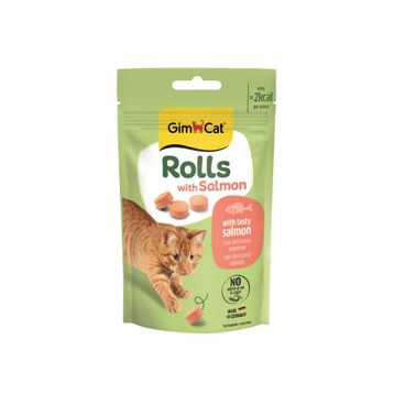GimCat Rolls With Somonlu 50 gr Kedi Ödül Tableti