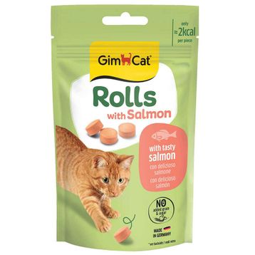 GimCat Rolls With Somonlu 50 gr Kedi Ödül Tableti
