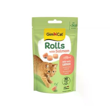 GimCat Rolls With Somonlu 50 gr Kedi Ödül Tableti