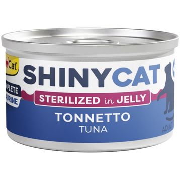 GimCat Shinycat 70 gr Jöle İçinde Ton Balıklı Kısırlaştırılmış Kedi Konservesi