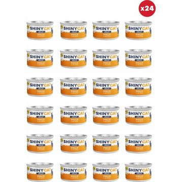 GimCat Shinycat Jelly Jöle İçinde Tavuklu 24x70 gr Kedi Konservesi