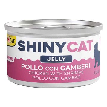 GimCat ShinyCat Jelly Karidesli Tavuk Jöleli 70 gr Kedi Konservesi