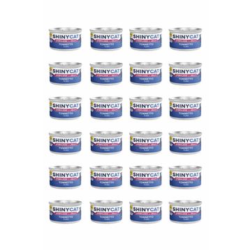 GimCat Shinycat Jöle İçinde Ton Balıklı 24x70 gr Kısırlaştırılmış Kedi Konservesi