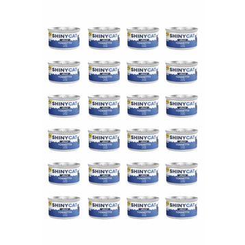 GimCat Shinycat Jöle İçinde Ton Balıklı 70 gr 24 Adet Kedi Konservesi