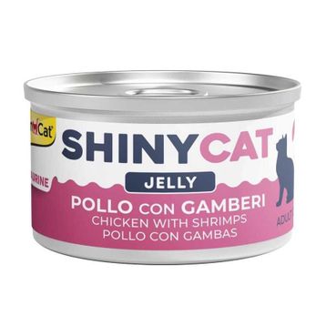 GimCat Shinycat Tavuklu Karidesli Konserve 70 gr Kedi Maması