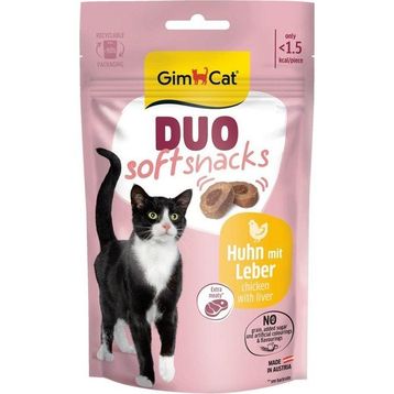GimCat Snacks Soft Tavuk ve Ciğerli 60 gr Kedi Ödülü