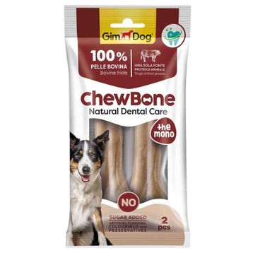 Gimdog 120 gr Chew Bones Press Naturel Köpek Çiğneme Kemiği