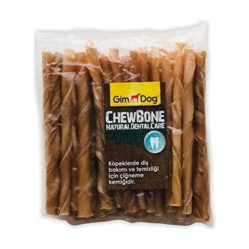 Gimdog 300 gr Mordimi Ağız ve Diş Sağlığı için Naturel Köpek Çiğneme Kemiği