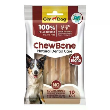 Gimdog Chew Bones 80 gr 10'lu Burgu Kemik