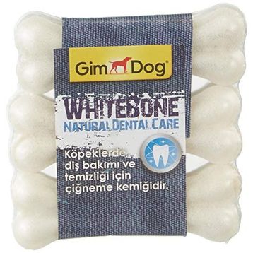 Gimdog Mordimi Press 3'lü Beyaz Köpekler İçin Kemik