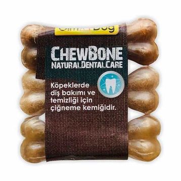 Gimdog Naturel 3'lü 9 cm Press Kemik