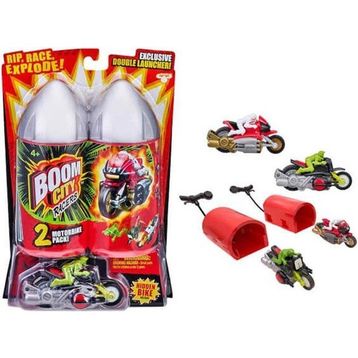 Giochi Boom City Racers 2'li Paket Motorsiklet