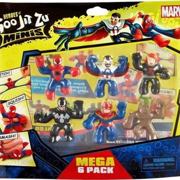 Giochi Preziosi GJM07000 GooJitSu Marvel Mini 6'lı Paket Oyun Seti