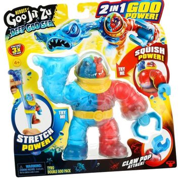 Giochi Preziosi GJT43000 42571 Goojitsu Deep Goo Sea Double Paket Figür Oyuncak