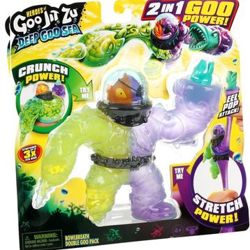 Giochi Preziosi GJT43000 42571 Goojitsu Deep Goo Sea Double Paket Figür Oyuncak